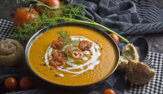 Dill-Tomaten-Suppe – Die Valentinstagssuppe