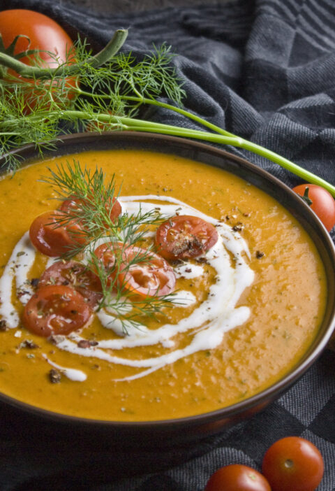 Dill-Tomaten-Suppe – Die Valentinstagssuppe