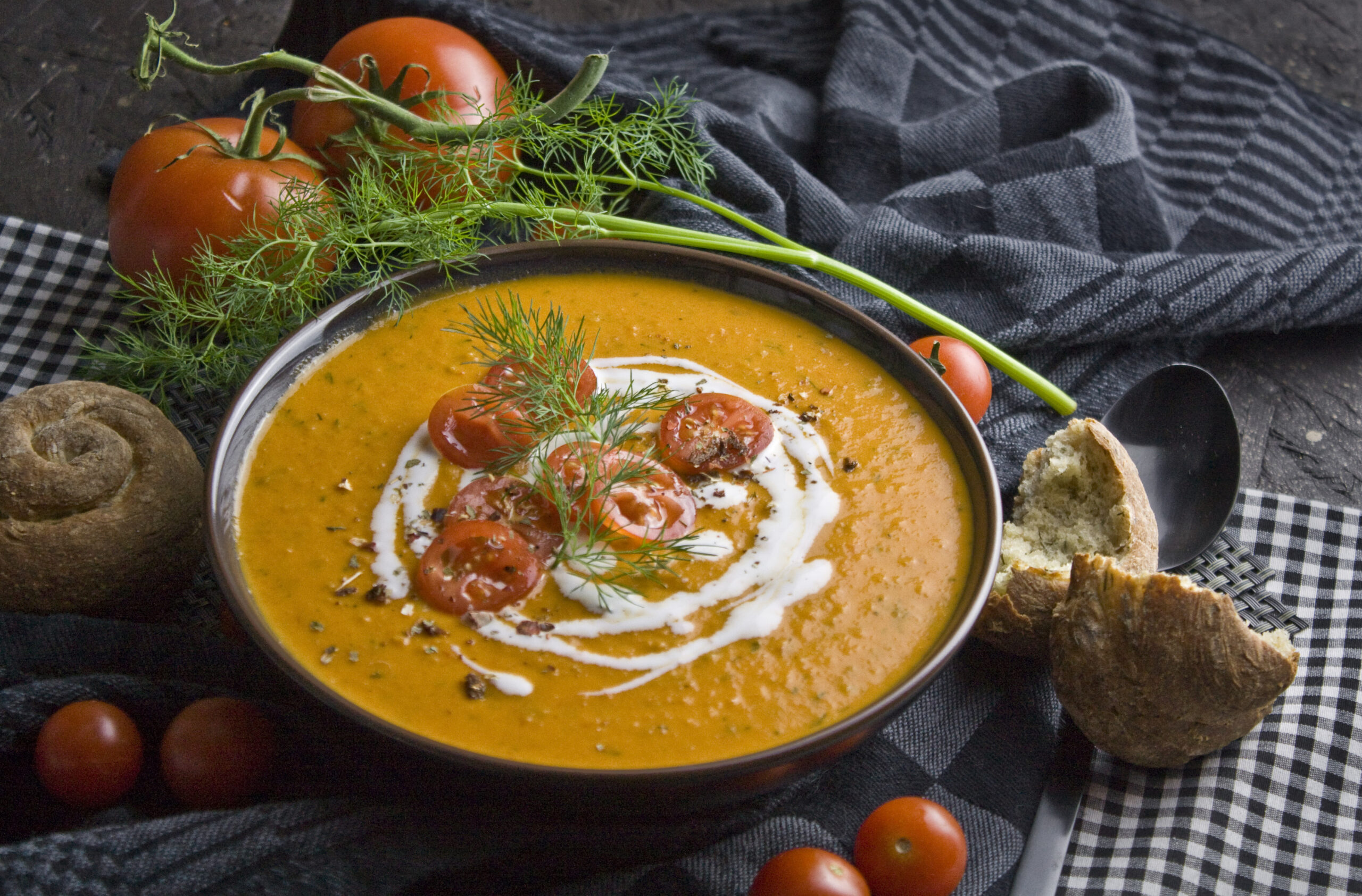 Dill-Tomaten-Suppe – Die Valentinstagssuppe