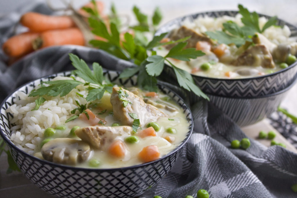 Tempeh-Frikassee – Ein Klassiker mit Twist! | Toastenstein