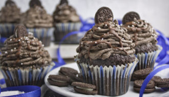 Einfache Oreo-Cupcakes – Cookies’n‘Cream