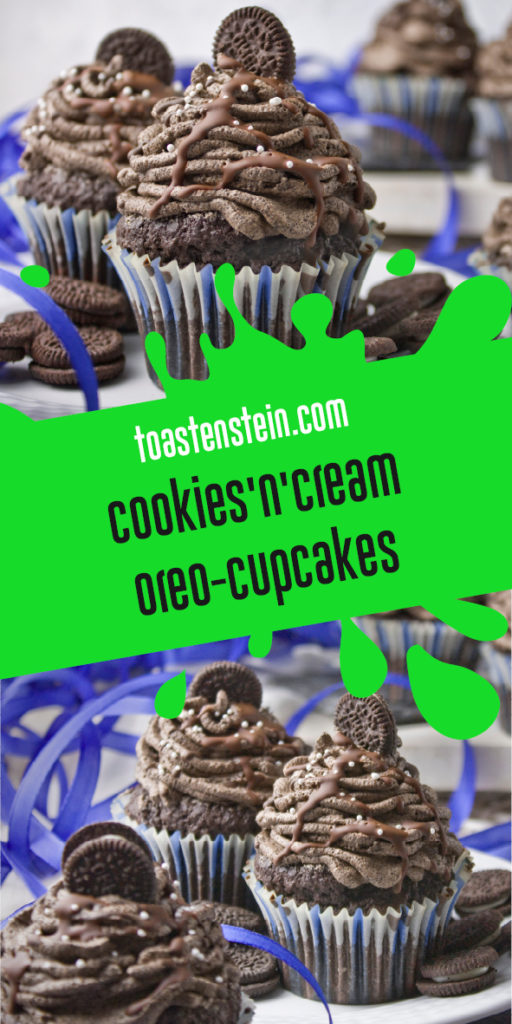 Einfache Oreo-Cupcakes – Cookies’n‘Cream | Toastenstein
