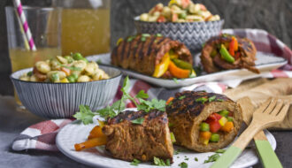 Gerollte Paprika-Steaks von Grill | Toastenstein
