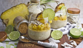 Pina-Colada-Milchreis mit frischer Ananas | Toastenstein