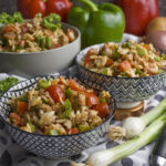 Gyros-Nudel-Salat mit Paprika und Tomaten | Toastenstein