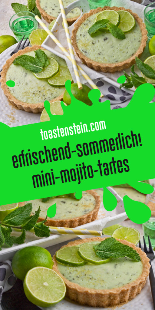 Mini-Mojito-Tartes – Erfrischend Sommerlich! | Toastenstein