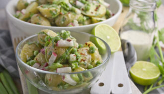 Fingerling-Sommer-Salat mit Limetten-Dressing | Toastenstein