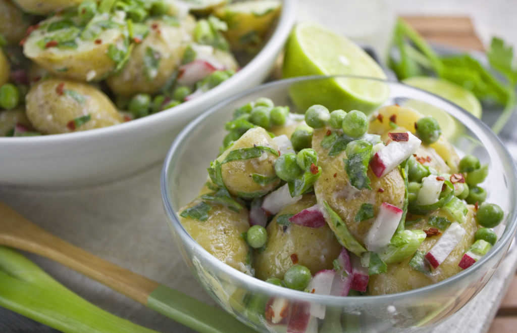 Fingerling-Sommer-Salat mit Limetten-Dressing | Toastenstein