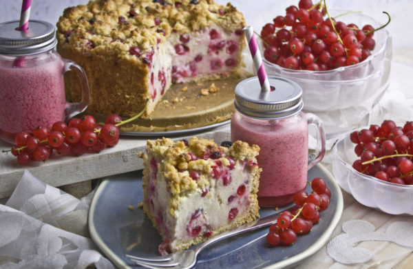 Johannisbeer-Vanille-Kuchen – Sauer macht lustig! | Toastenstein Johannisbeer-Vanille-Kuchen - Sauer macht lustig! | Toastenstein