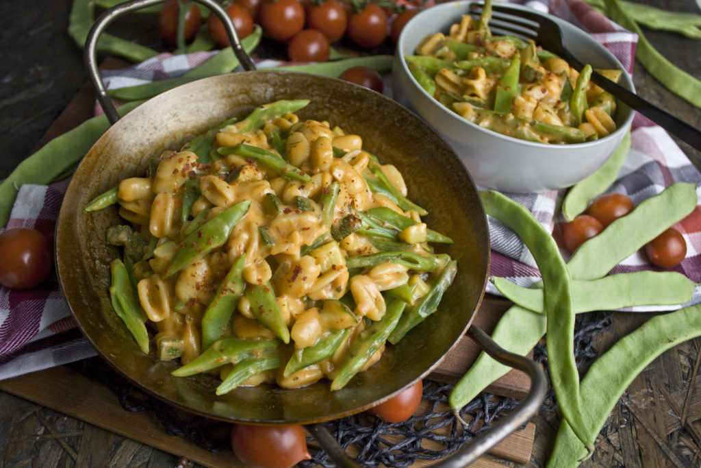 Nudel-Bohnen-Topf mit Zucchini | Toastenstein