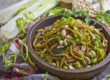 Würziger Nudel-Lauch-Salat mit Brokkoli | Toastenstein