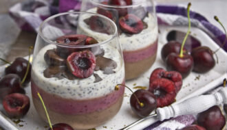 Schwarzwälderkirsch-Chia-Pudding | Toastenstein