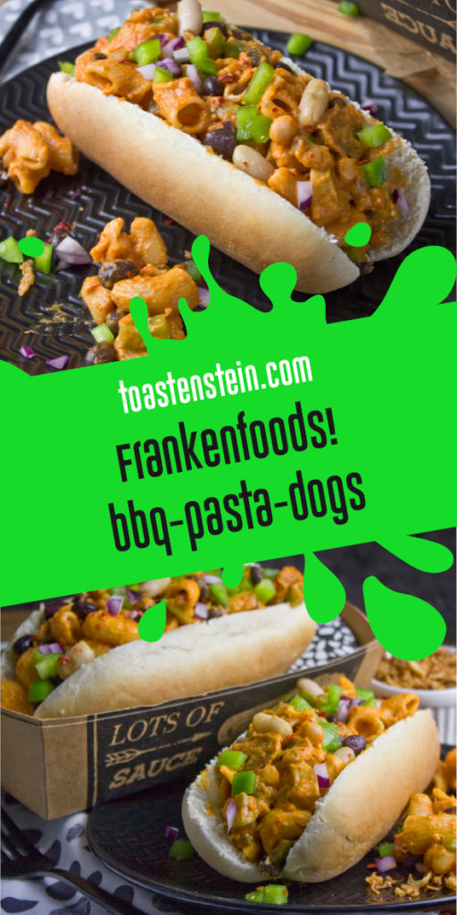 Howdy! - BBQ-Pasta-Dogs [Frankenfoods] | Toastenstein
