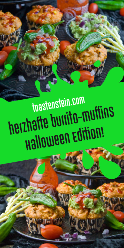 Buuuuh! – Burrito-Muffins [Halloween-Edition] | Toastenstein