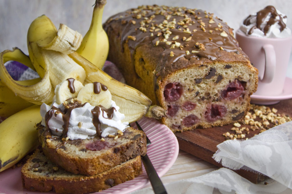 Banana Split-Bananenbrot – überraschend simpel! | Toastenstein