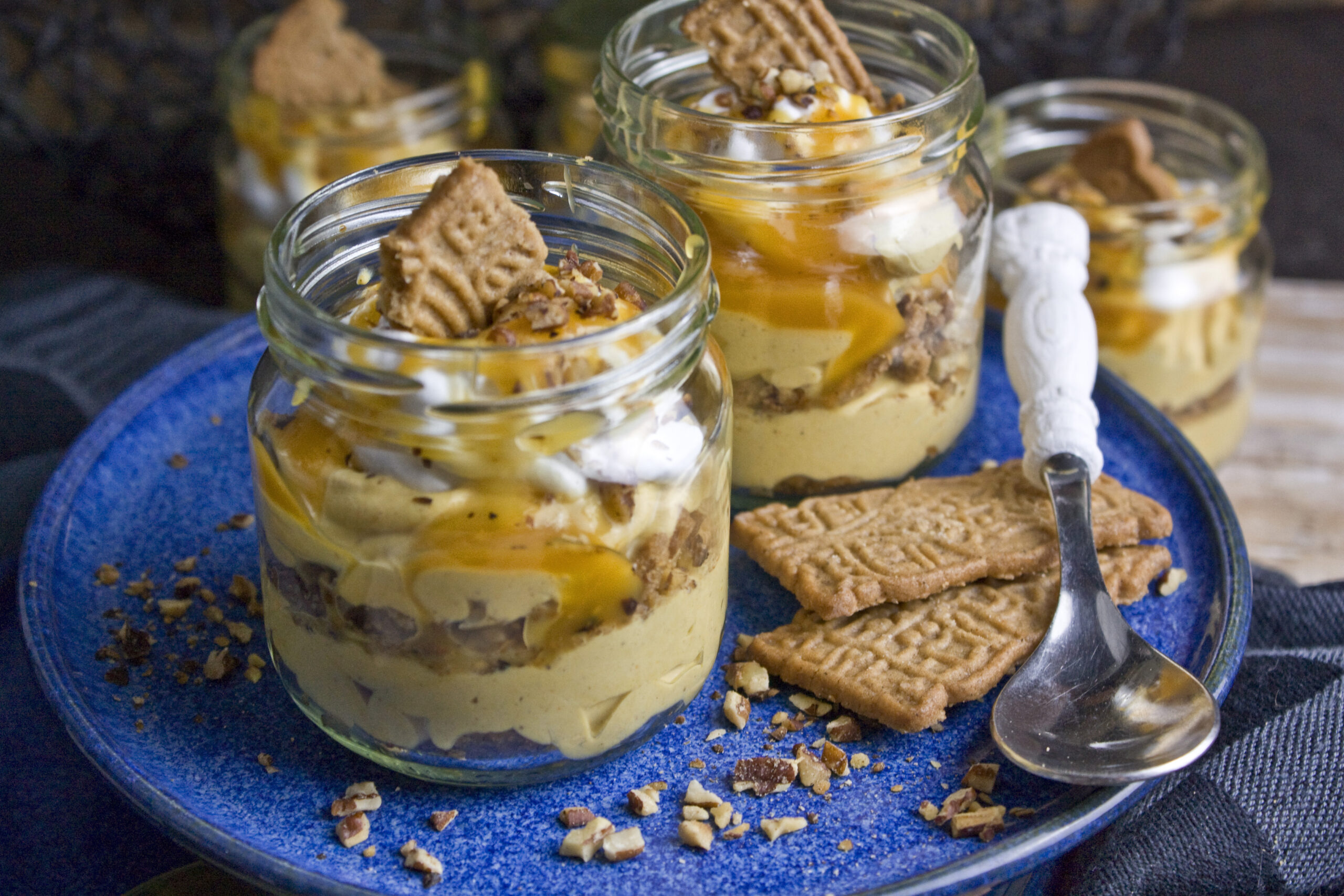 Kürbis-Pekan-Dessert – Herbstlicher Nachtisch! | Toastenstein