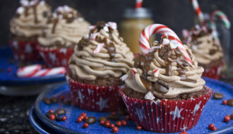 Schokoladige Mokka-Minz-Cupcakes | Toastenstein