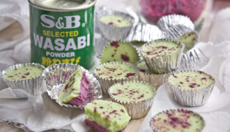 Himbeer-Wasabi-Eiskonfekt [Frankenfoods] | Toastenstein