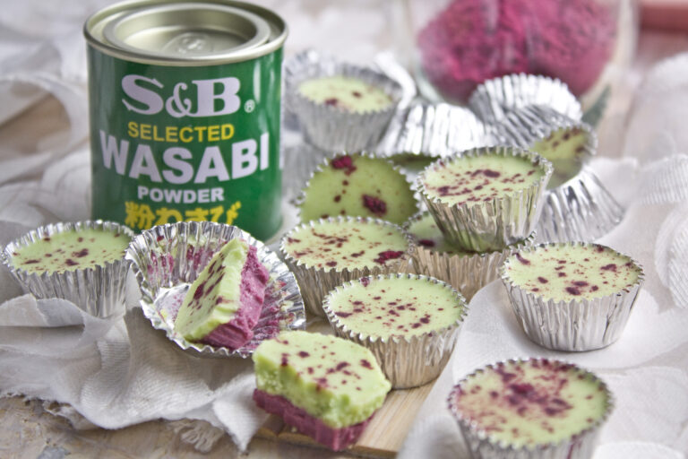 Himbeer-Wasabi-Eiskonfekt [Frankenfoods] | Toastenstein