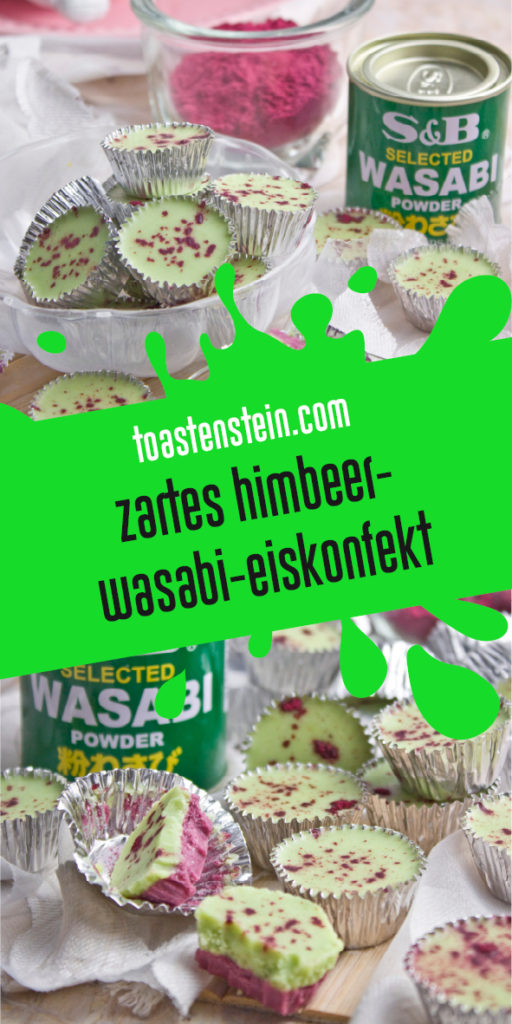 Himbeer-Wasabi-Eiskonfekt [Frankenfoods] | Toastenstein