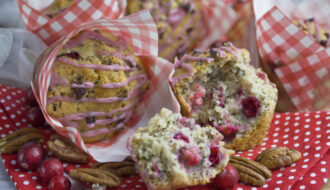 Pekannuss-Cranberry-Muffins | Toastenstein