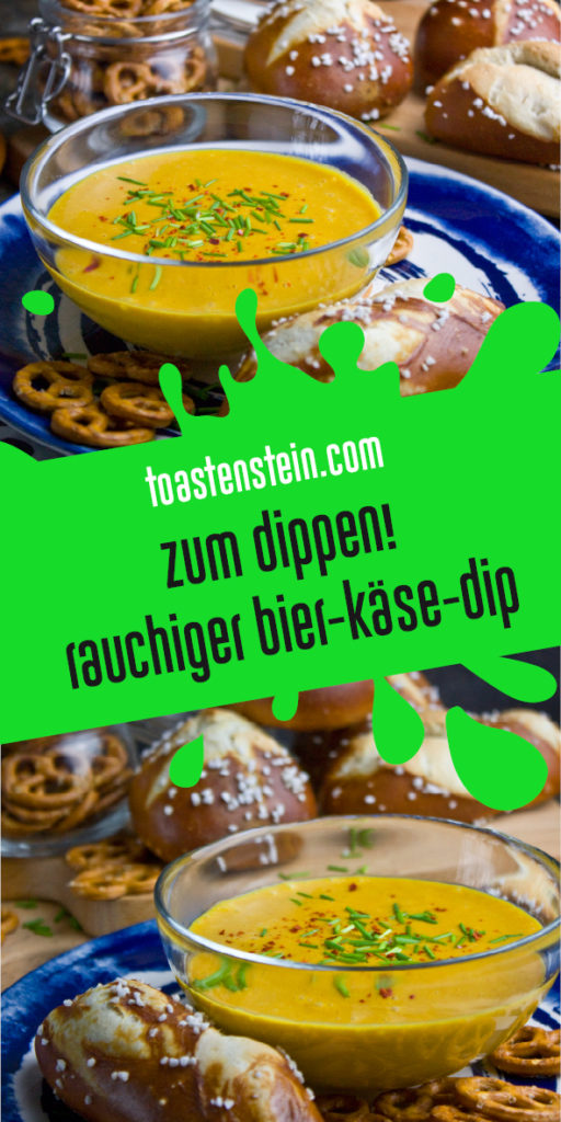 Zum Dippen! – Rauchiger Bier-Käse-Dip | Toastenstein