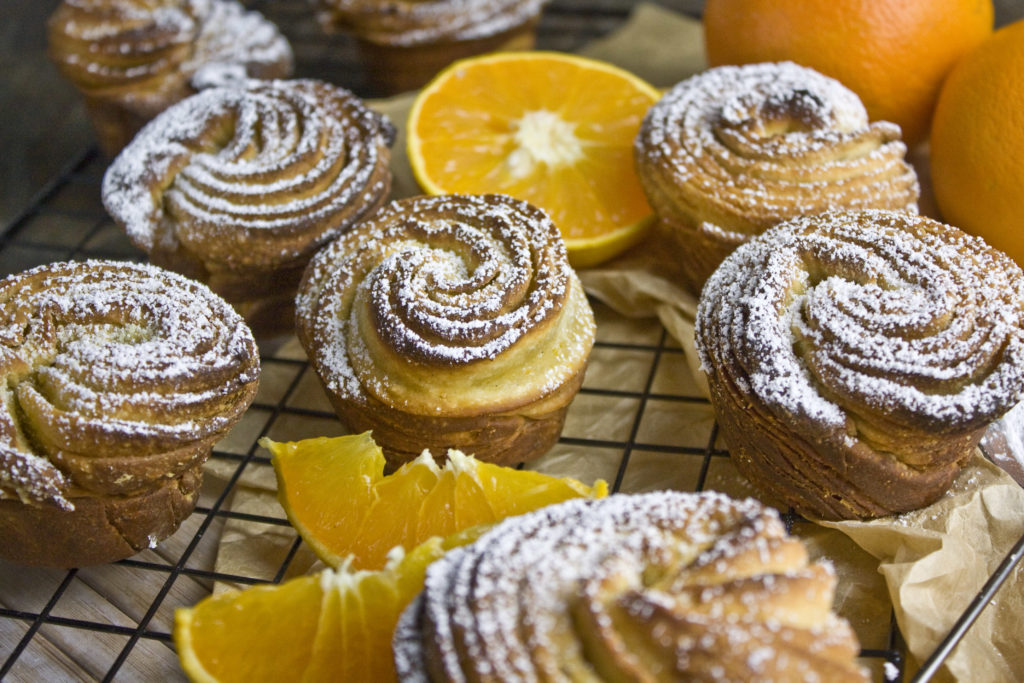 Orangen-Vanille-Cruffins [Frankenfood] | Toastenstein