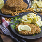 Salzstangen-Schnitzel aus Seitan [Frankefood] | Toastenstein