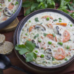 Cremige Gemüse-Wildreis-Suppe | Toastenstein