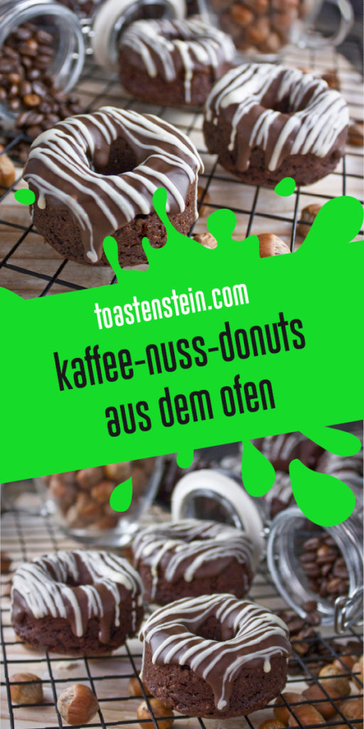 Kaffee-Nuss-Donuts aus dem Ofen | Toastenstein