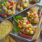 Ananas-Mango-Bruschetta | Toastenstein