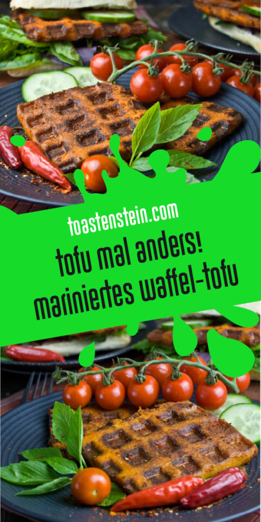 Mariniertes Waffel-Tofu | Toastenstein