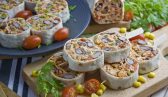 Taco-Tortilla-Röllchen – Snack Time! | Toastenstein