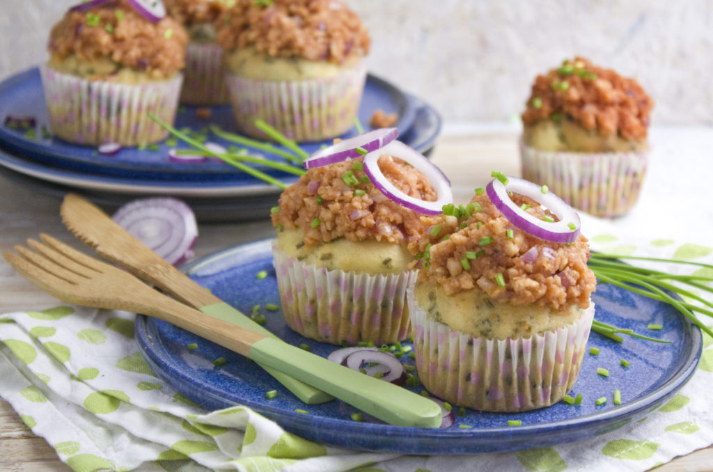 Vegane Mettbrötchen-Muffins | Toastenstein