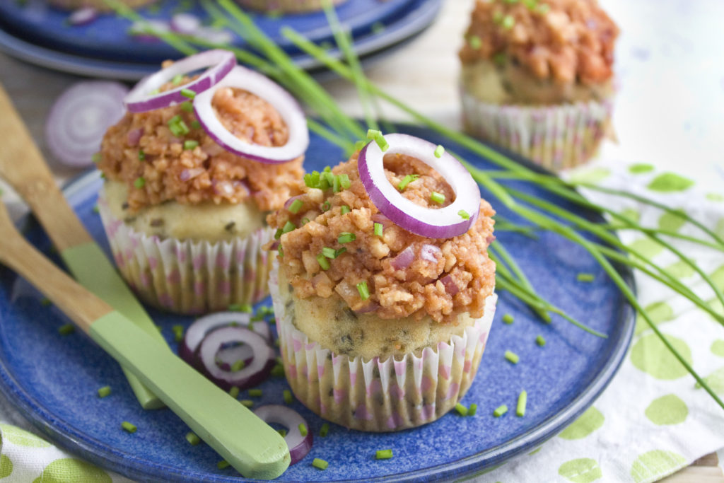 Vegane Mettbrötchen-Muffins | Toastenstein