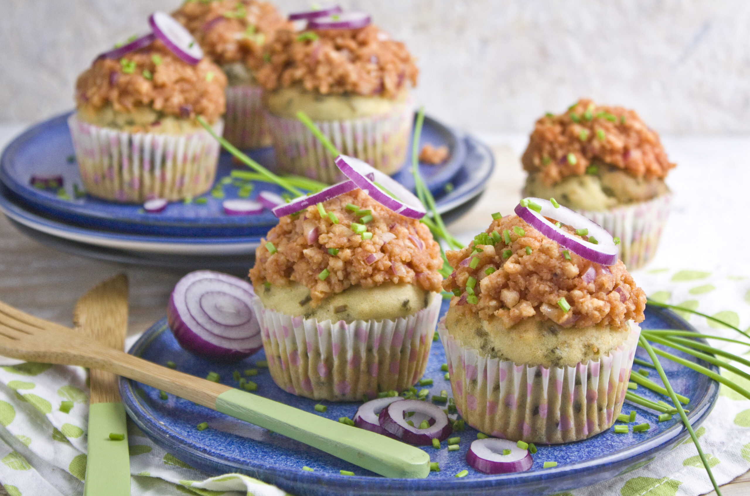 Vegane Mettbrötchen-Muffins | Toastenstein