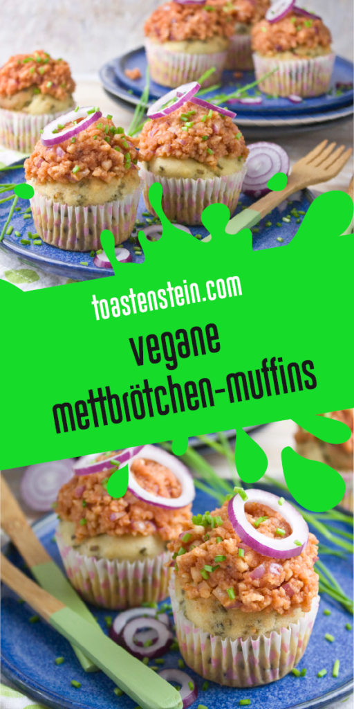 Vegane Mettbrötchen-Muffins | Toastenstein