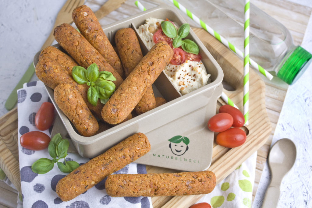 Linsen-Polenta-Sticks aus dem Ofen | Toastenstein