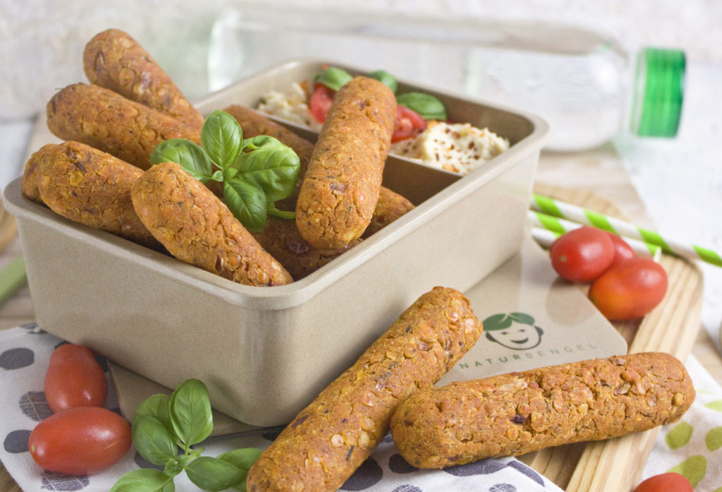 Linsen-Polenta-Sticks aus dem Ofen | Toastenstein