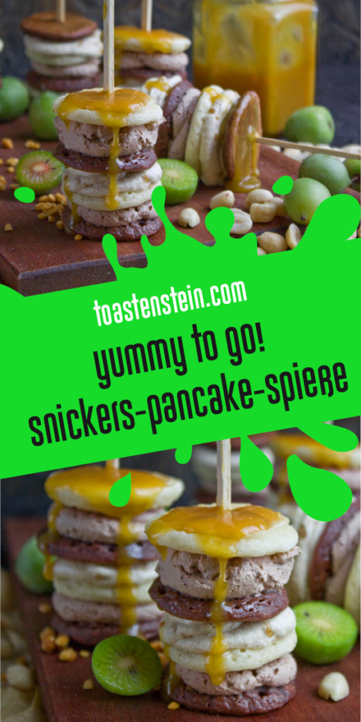 Snickers-Pancake-Spieße | Toastenstein