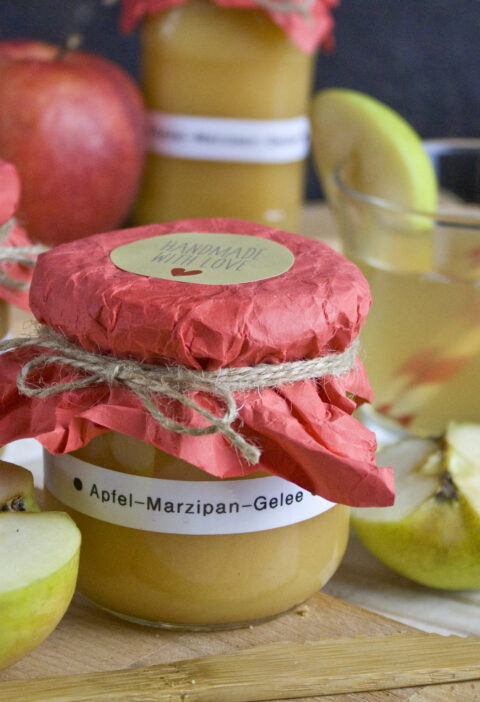 Apfel-Marzipan-Gelee mit Orange | Toastenstein