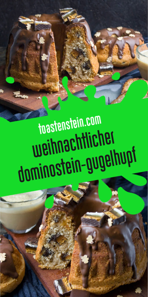 Weihnachtlicher Dominostein-Gugelhupf | Toastenstein