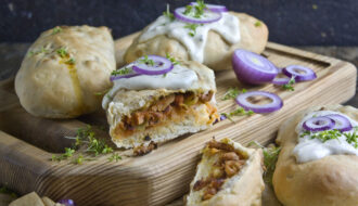 Vegane Gyros-Brötchen | Toastenstein