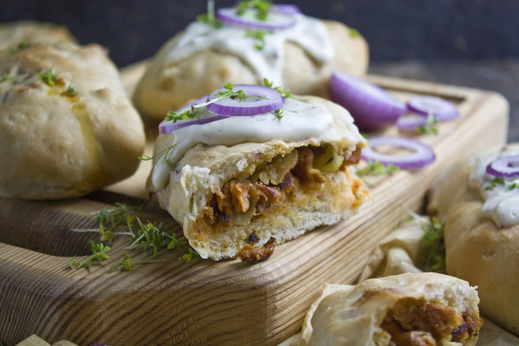 Vegane Gyros-Brötchen | Toastenstein