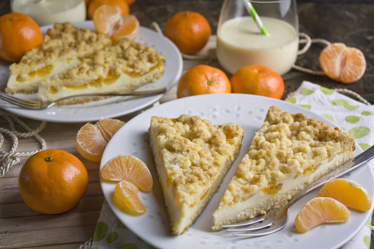 Mandarinen-Quark-Kuchen – Für zwischendurch! - Toastenstein.com