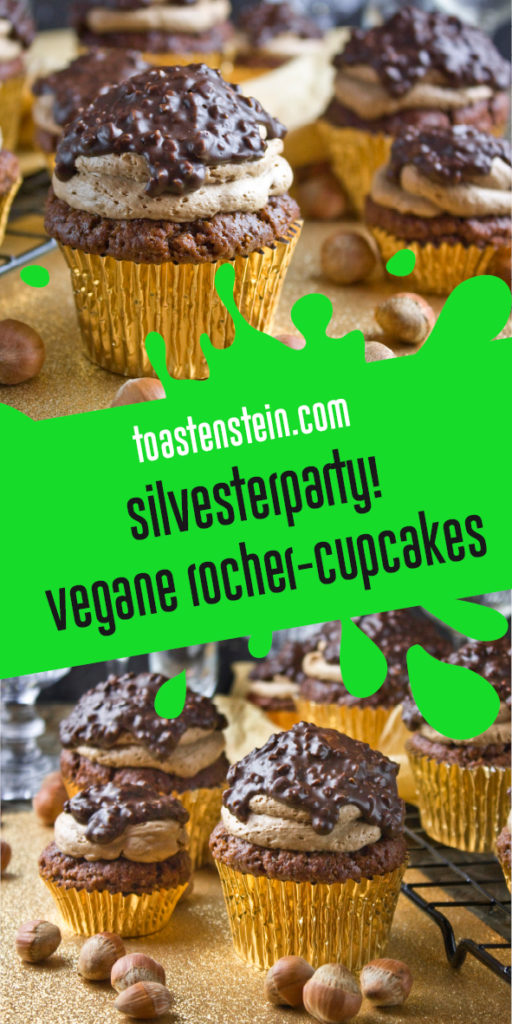 Nussige Rocher-Cupcakes | Toastenstein