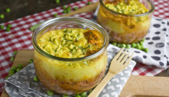 Veganer Shepherds Pie im Glas | Toastenstein