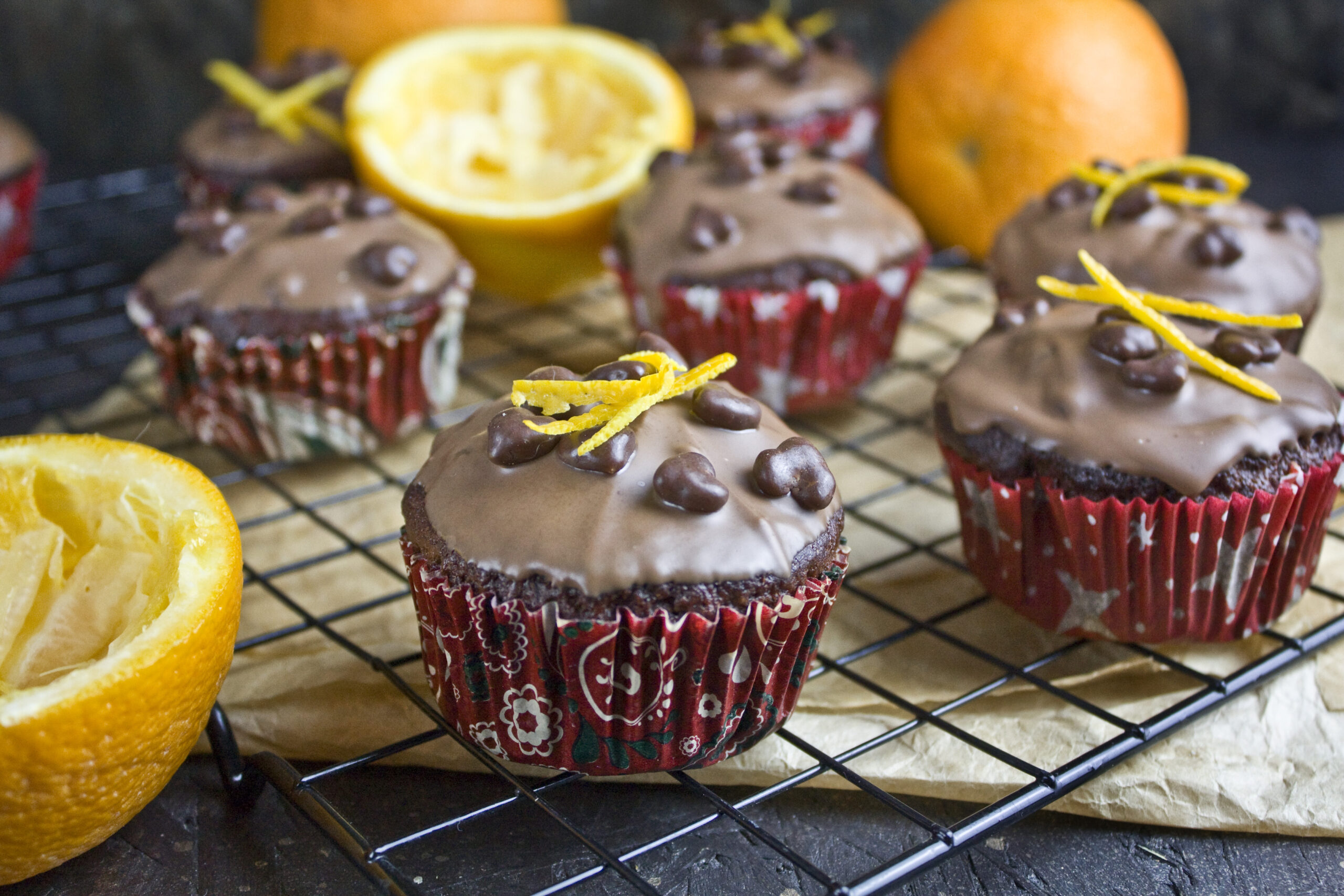 Schoko-Orangen-Muffins mit Banane - Toastenstein.com