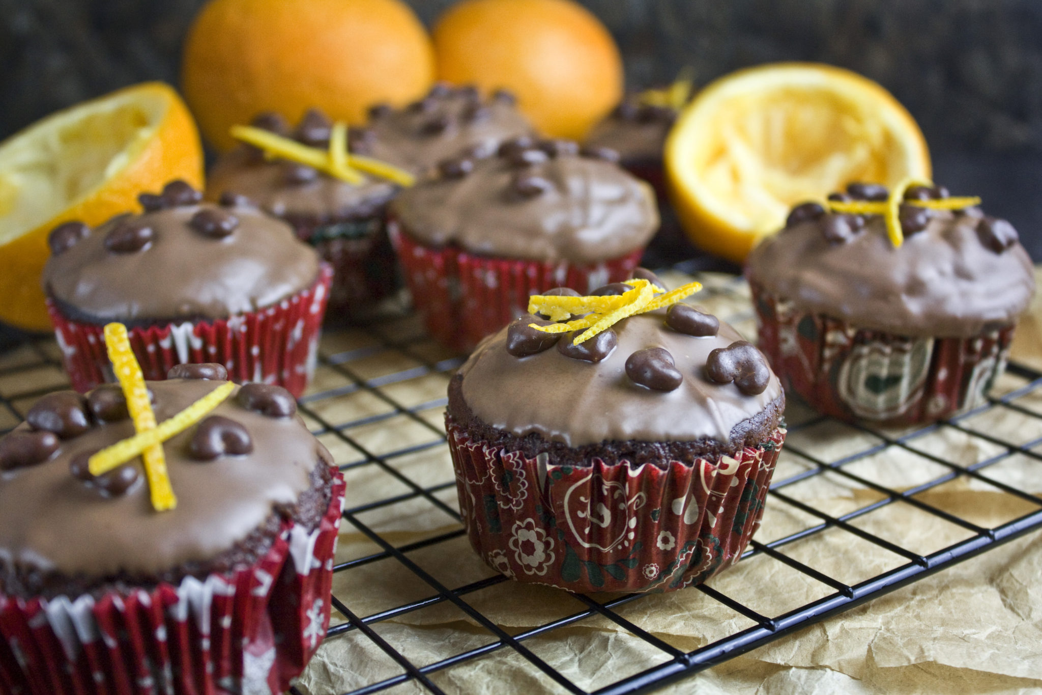 Schoko-Orangen-Muffins mit Banane - Toastenstein.com