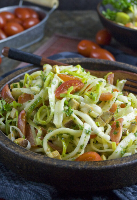 Spätzle-Lauch-Salat | Toastenstein